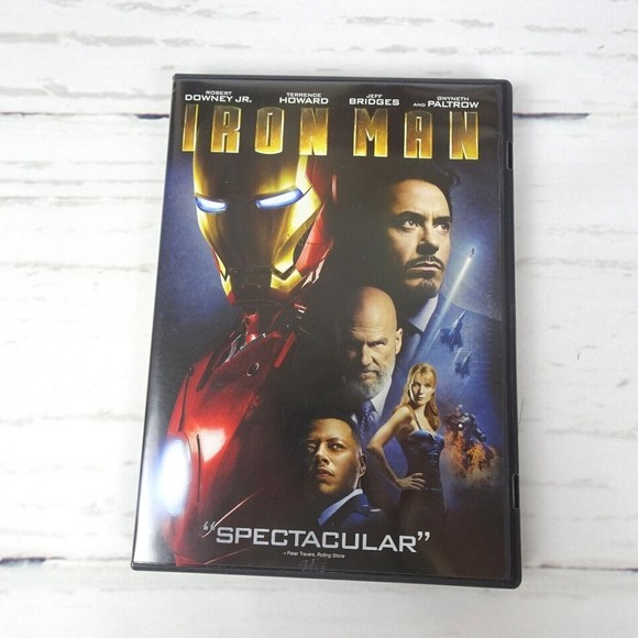 🍿 IRON MAN DVD 2008 Very Good - Picture 2 of 4